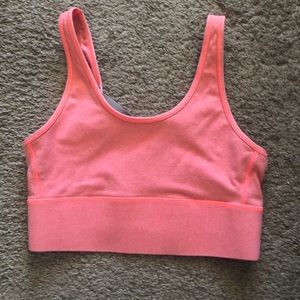 Under Armour - Neon Pink Sports Bra